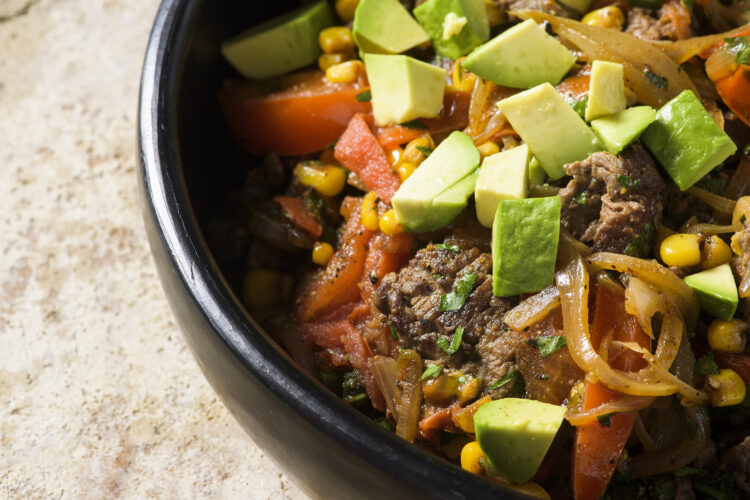 This quick-cooking Chilean sauté  of beef and summer produce  is comforting yet light